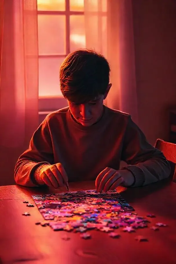 拼图少年 电影海报 - 影视网站